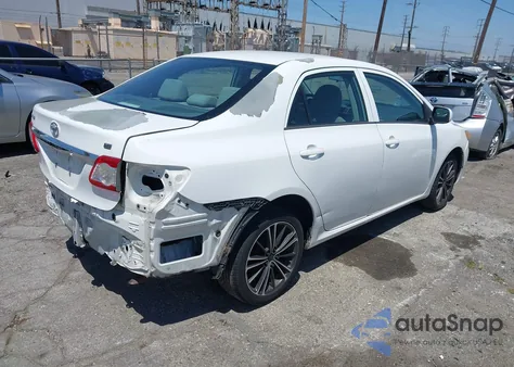 2012 Toyota Corolla L z USA, uszkodzony, nr VIN 5YFBU4EE0CP033812